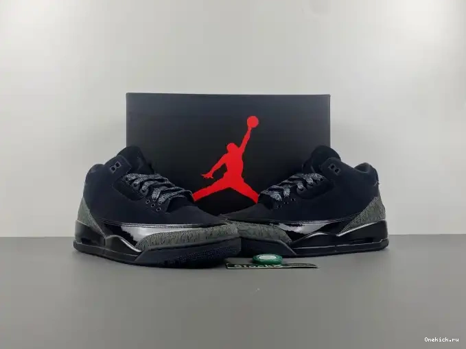 One Kick Air CK9246-168 Cat 3 Jordan Retro Black 0627